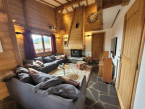 Chalet familial aux Gets, proche pistes, 4 chambres, cheminée et Wifi - FR-1-598-35 Les Gets